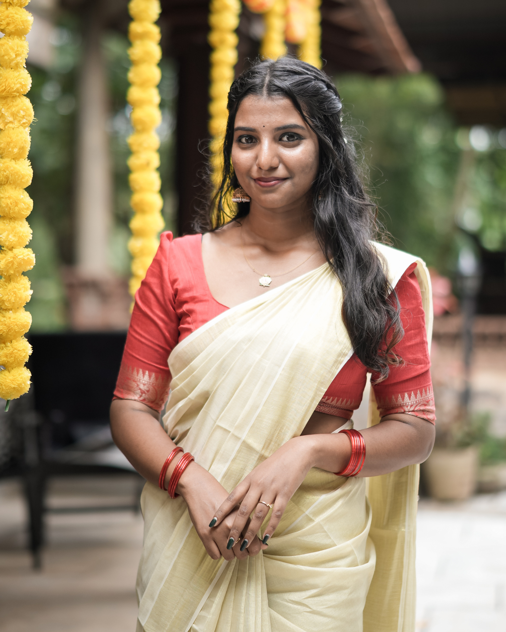 Poovonam ’26 Tissue Set Saree