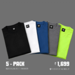 5 Regular Tees Combo