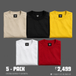 5 Oversized Tee Combo