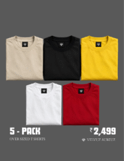 5 Oversized Tee Combo